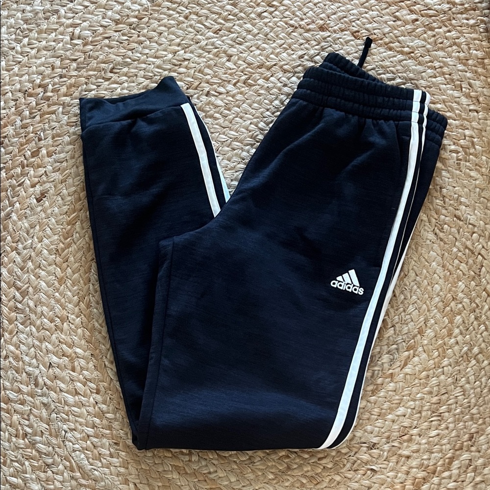 Adidas Kids dark charcoal grey sweatpants kids